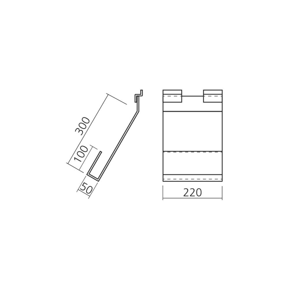 Présentoir pour livres ou dépliants