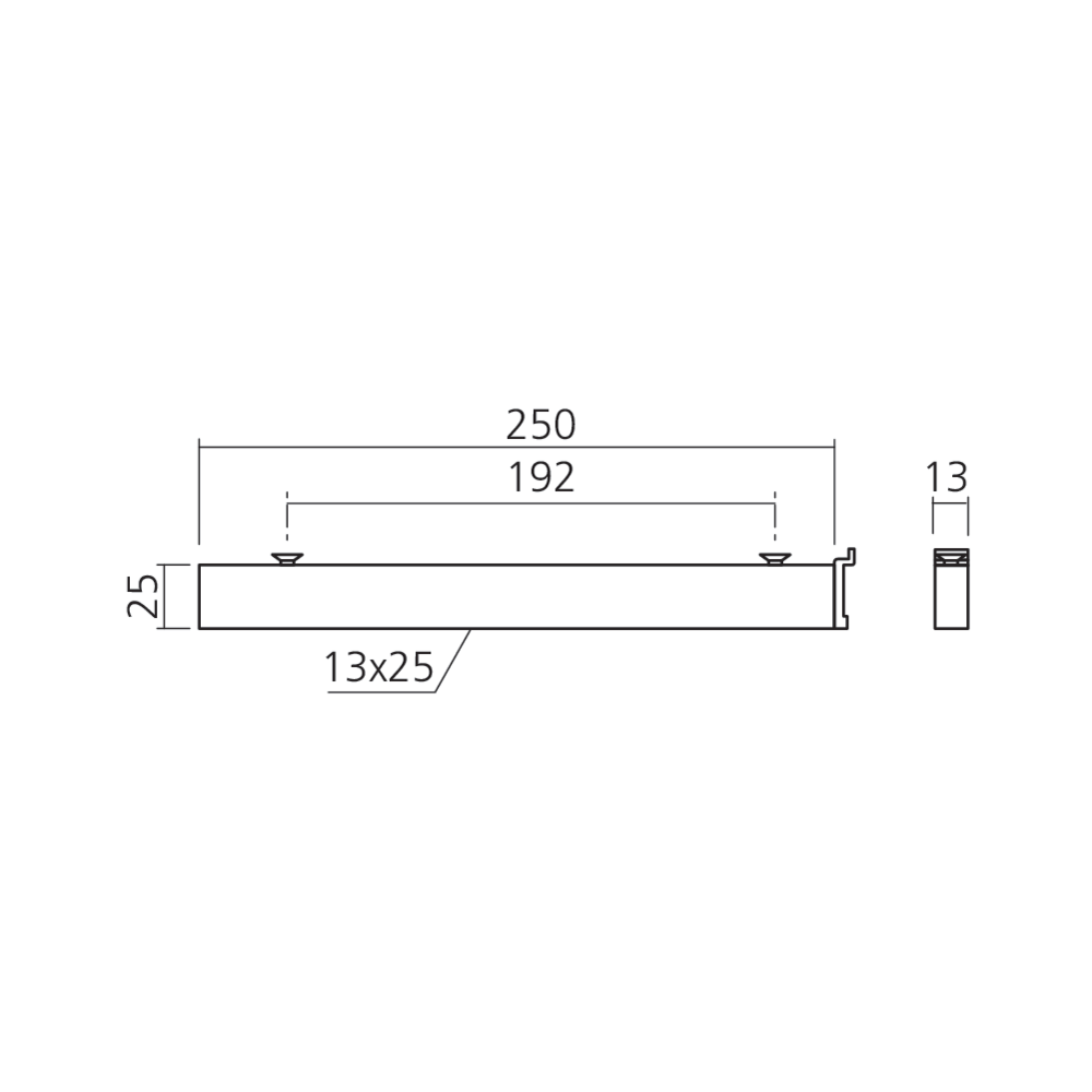 Support tablette verre et bois