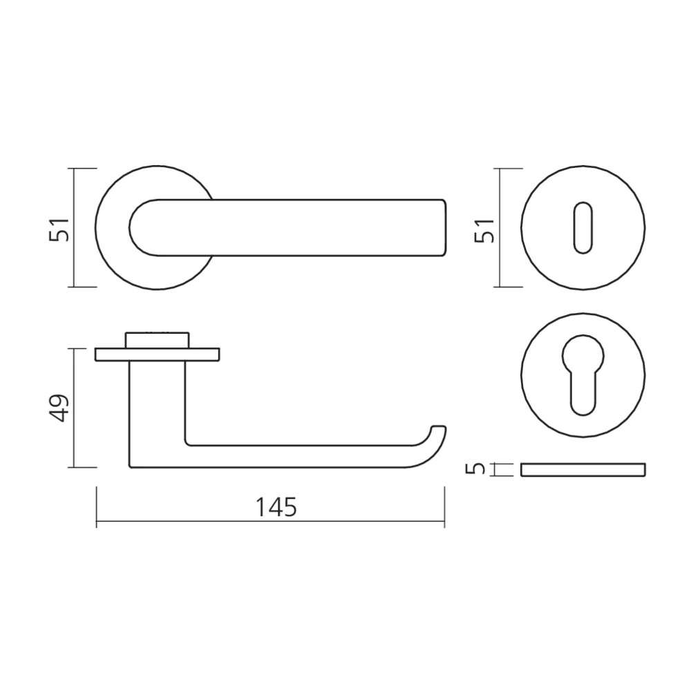 Ensemble sur rosace BETA