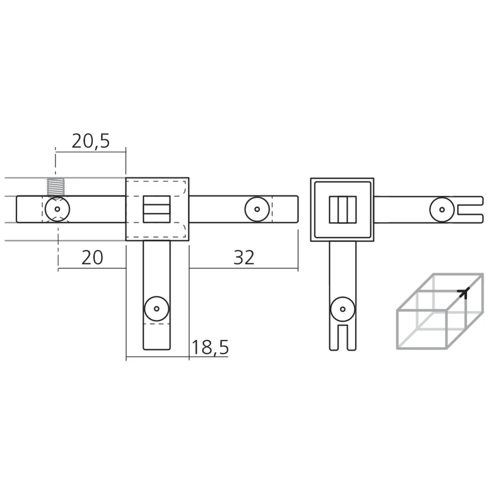 Jonction 4 voies CADRO