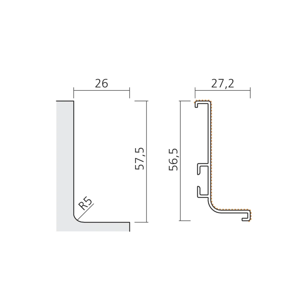 Profil GOLA prise de main simple