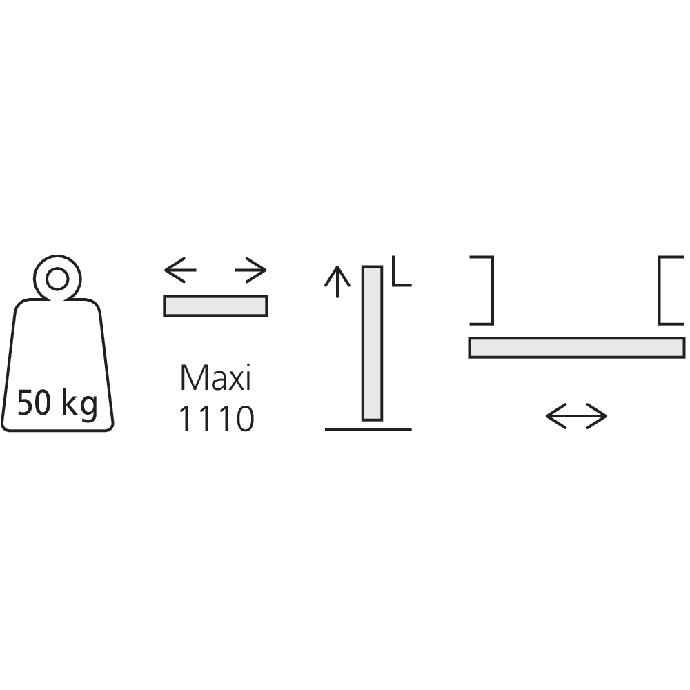 Garniture 1 porte bois