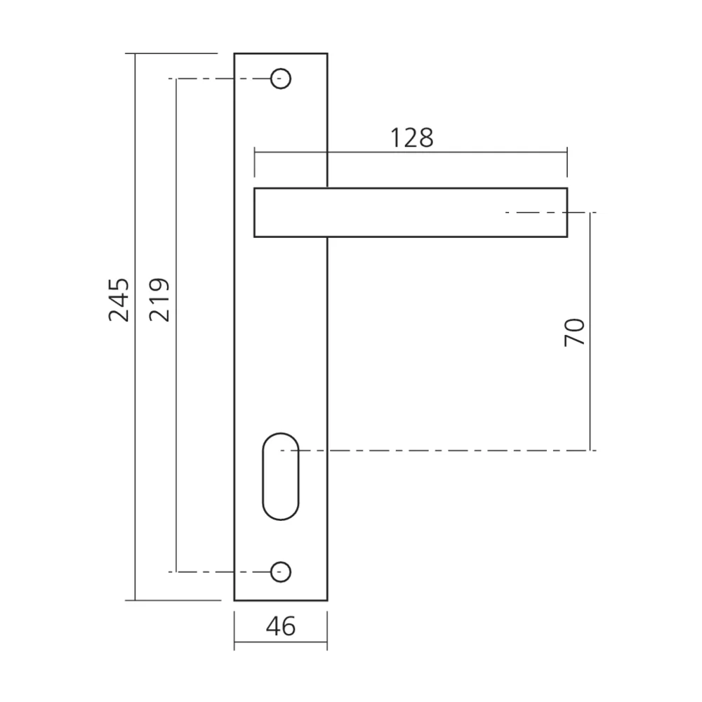 Ensemble sur plaque ANGOLO