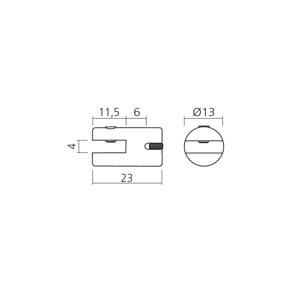 Support pour panneau vertical