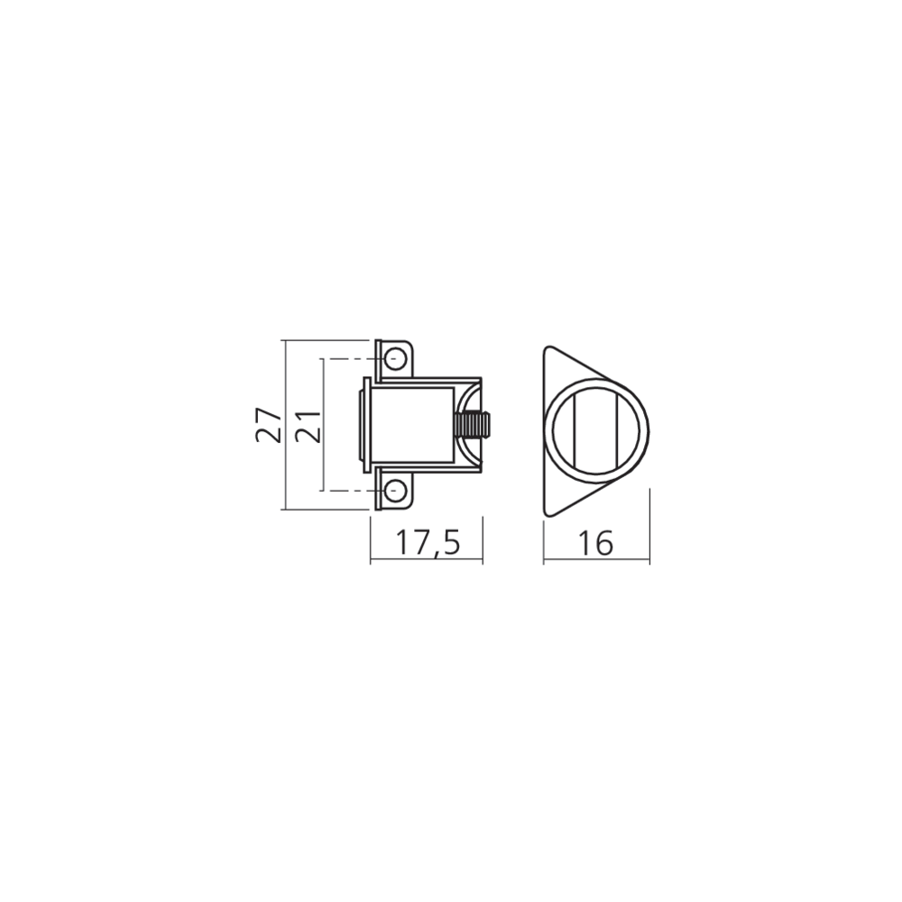Loqueteau magnétique COMPACT