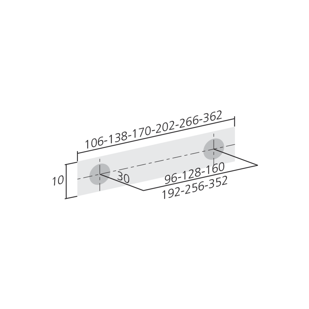 Poignée fil Ø10 mm