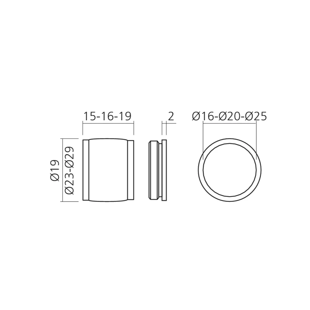 Support d'extrémité