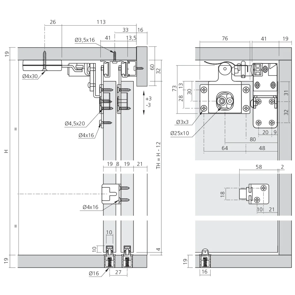 Garniture COMBINO 35 IS