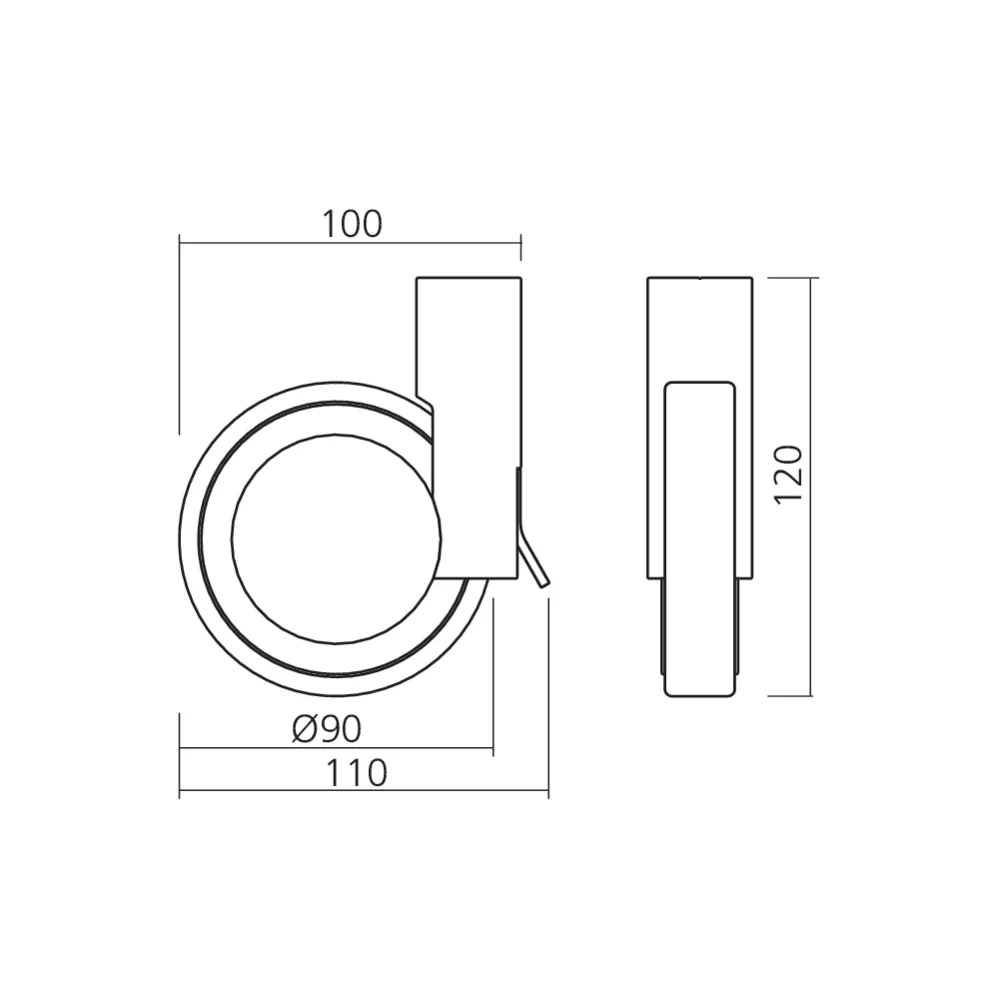 Roulette à frein ROTOLA