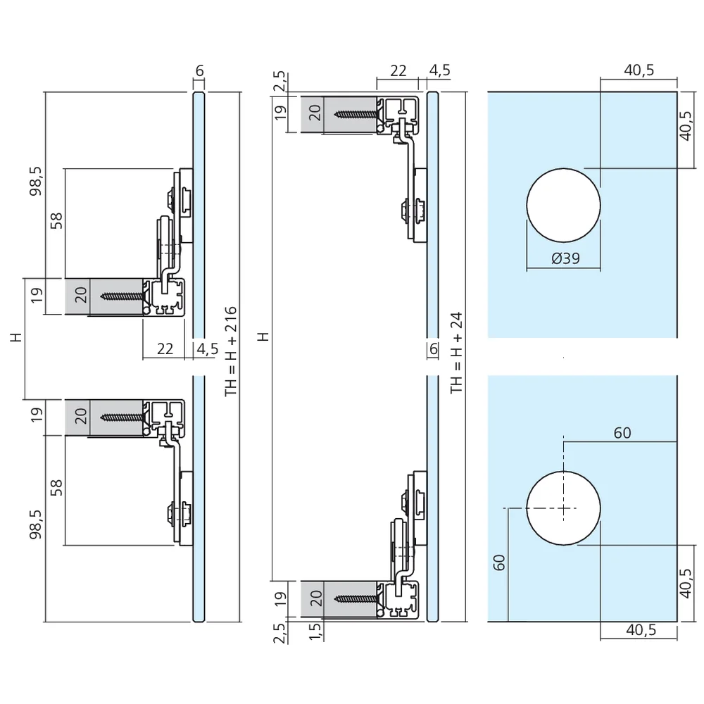 Garniture Regal B Verre
