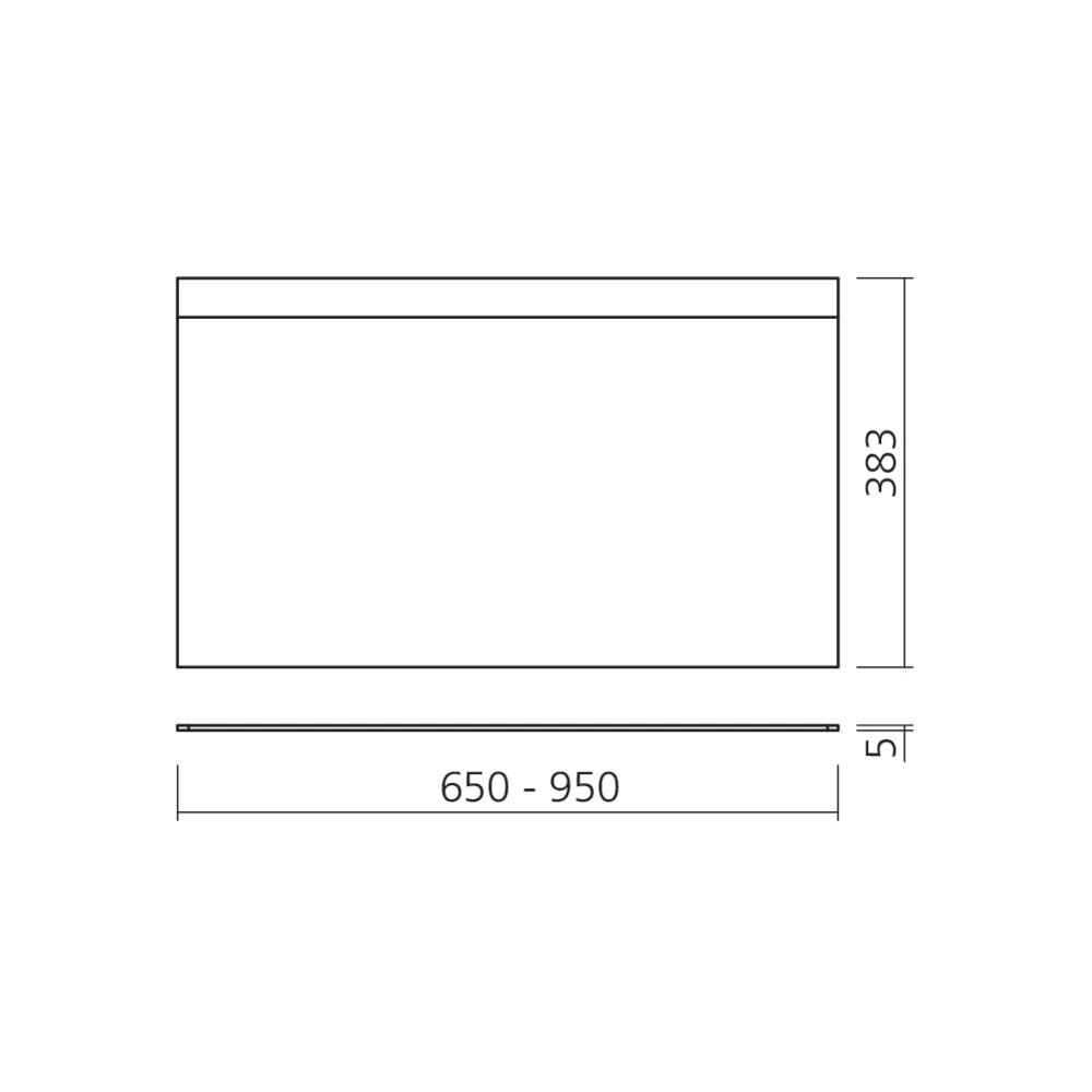 Panneau en verre K-Concept