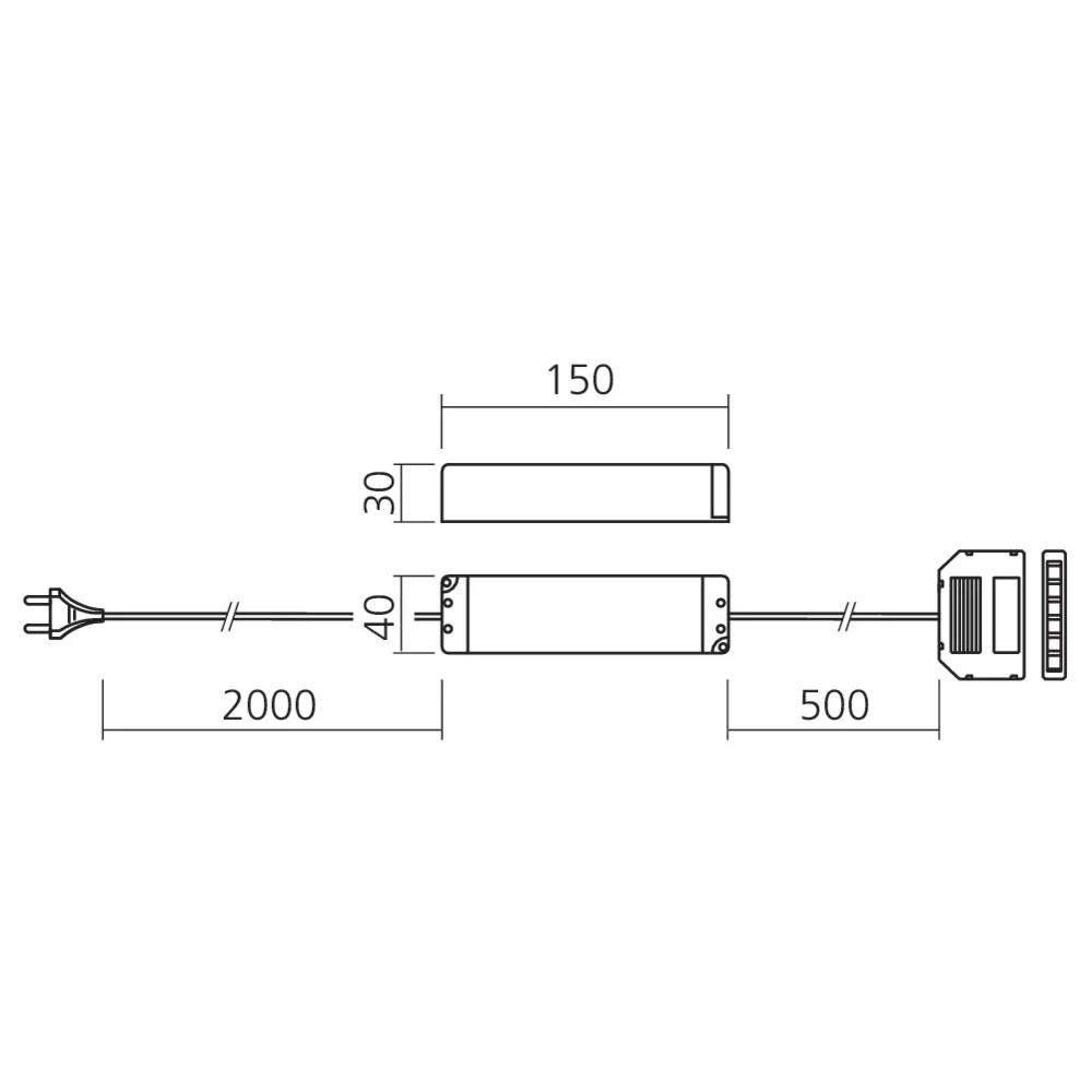 Transformateur 12 V - 30 W