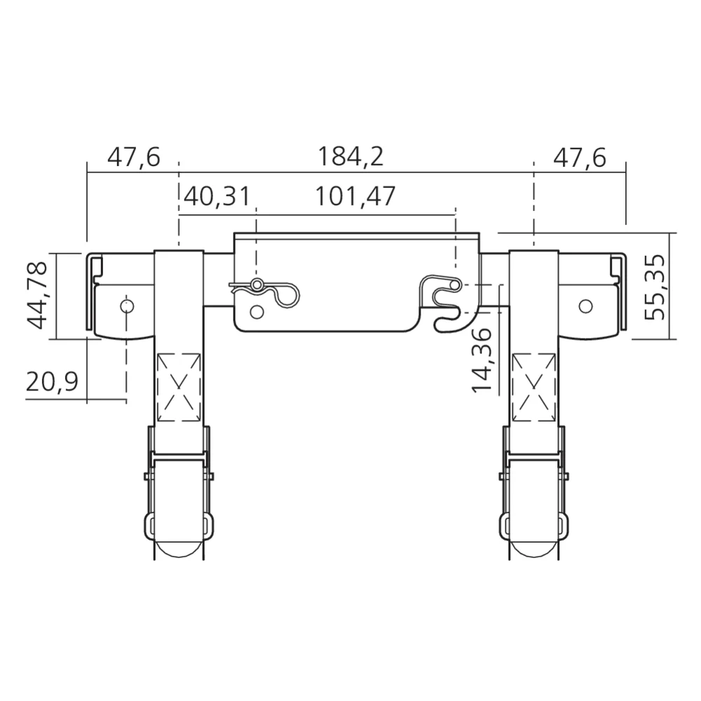 Support unité centrale