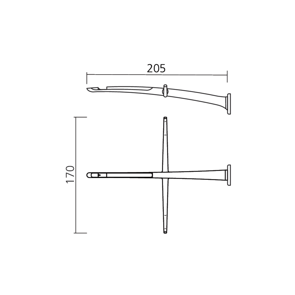 Support lunettes STILO magnétique