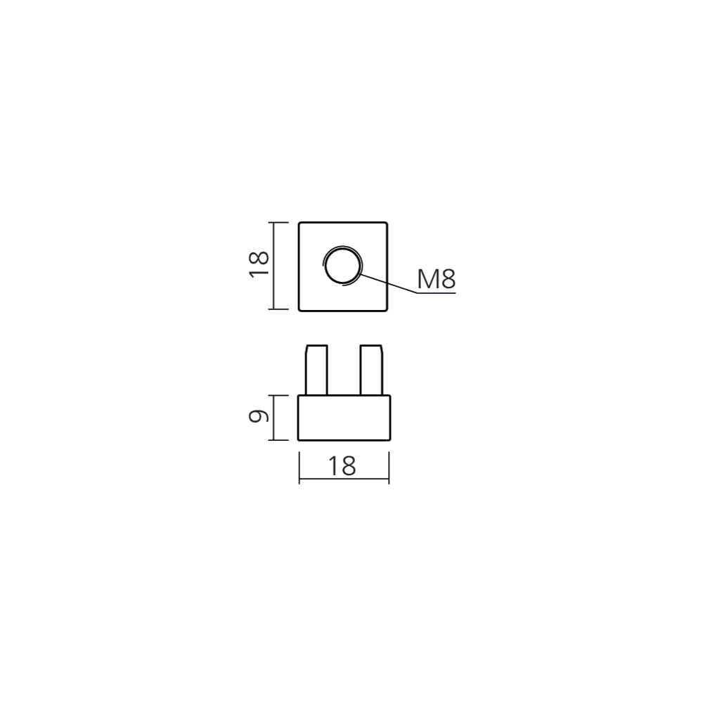 Adaptateurs pour vérin CADRO