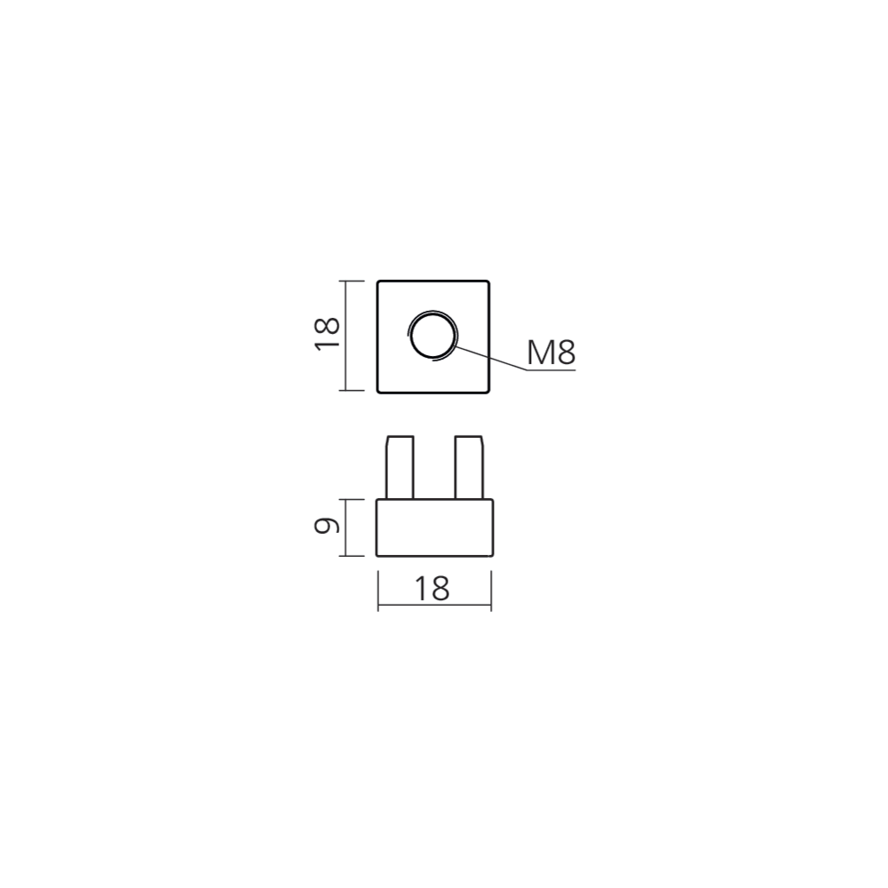 Adaptateurs pour vérin CADRO