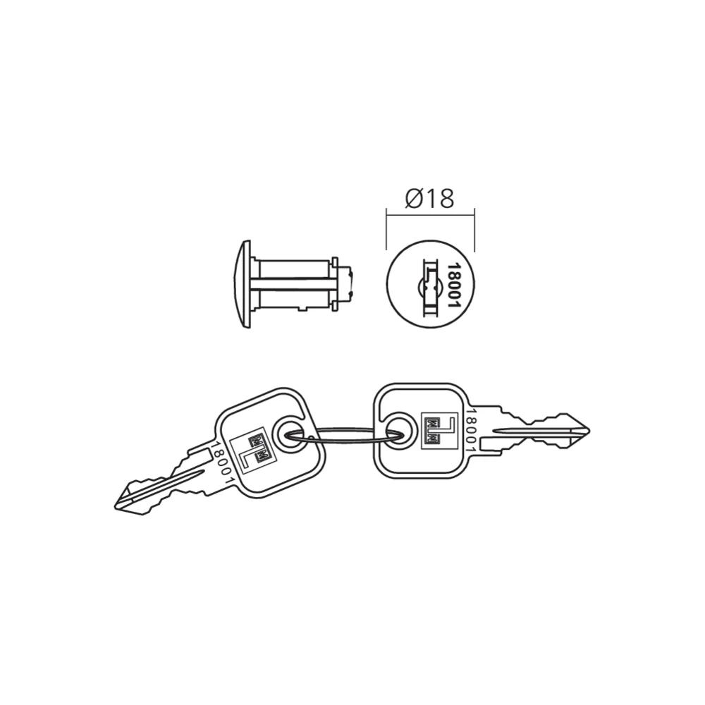 Barillet interchangeable