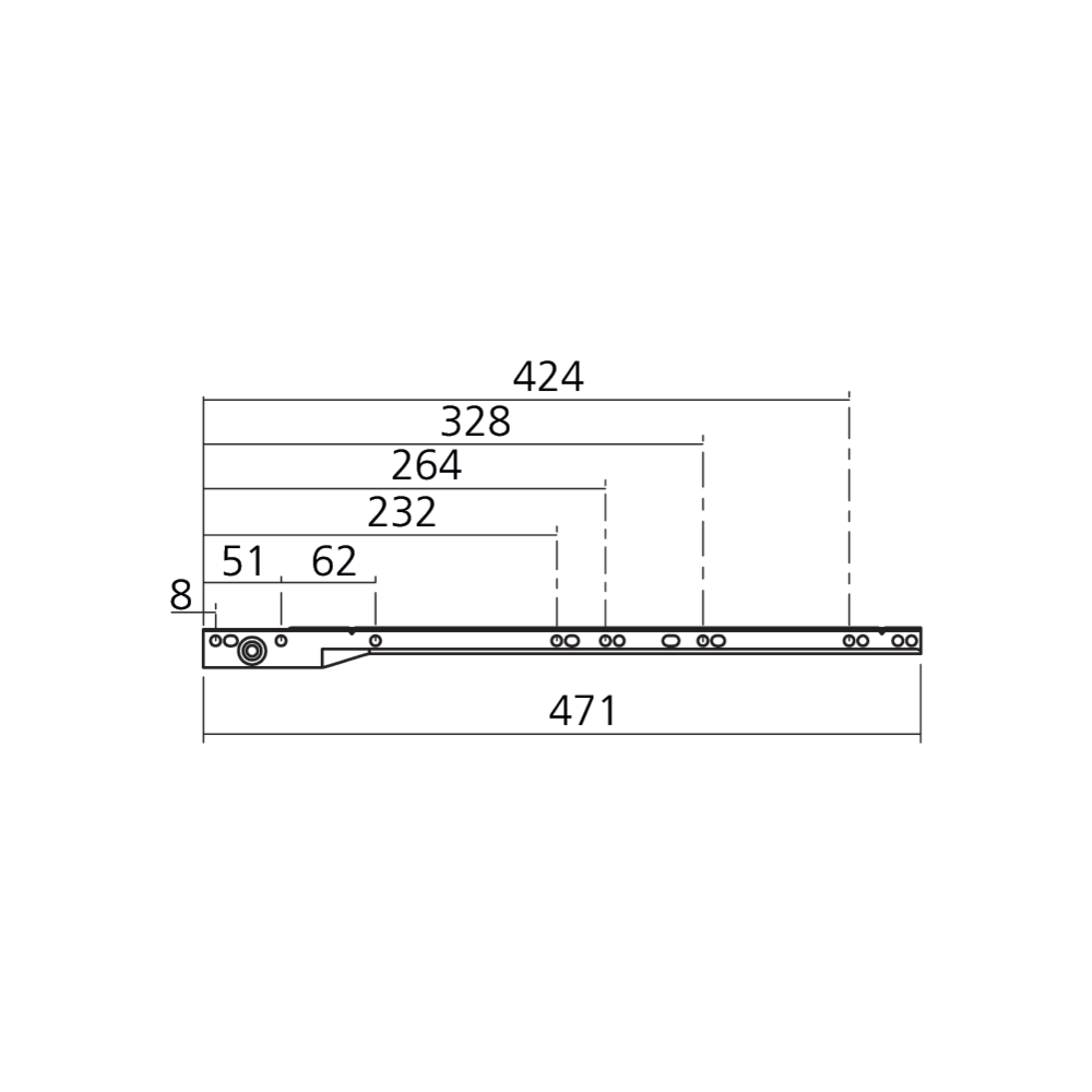 Coulisses pour panier STYLÉA
