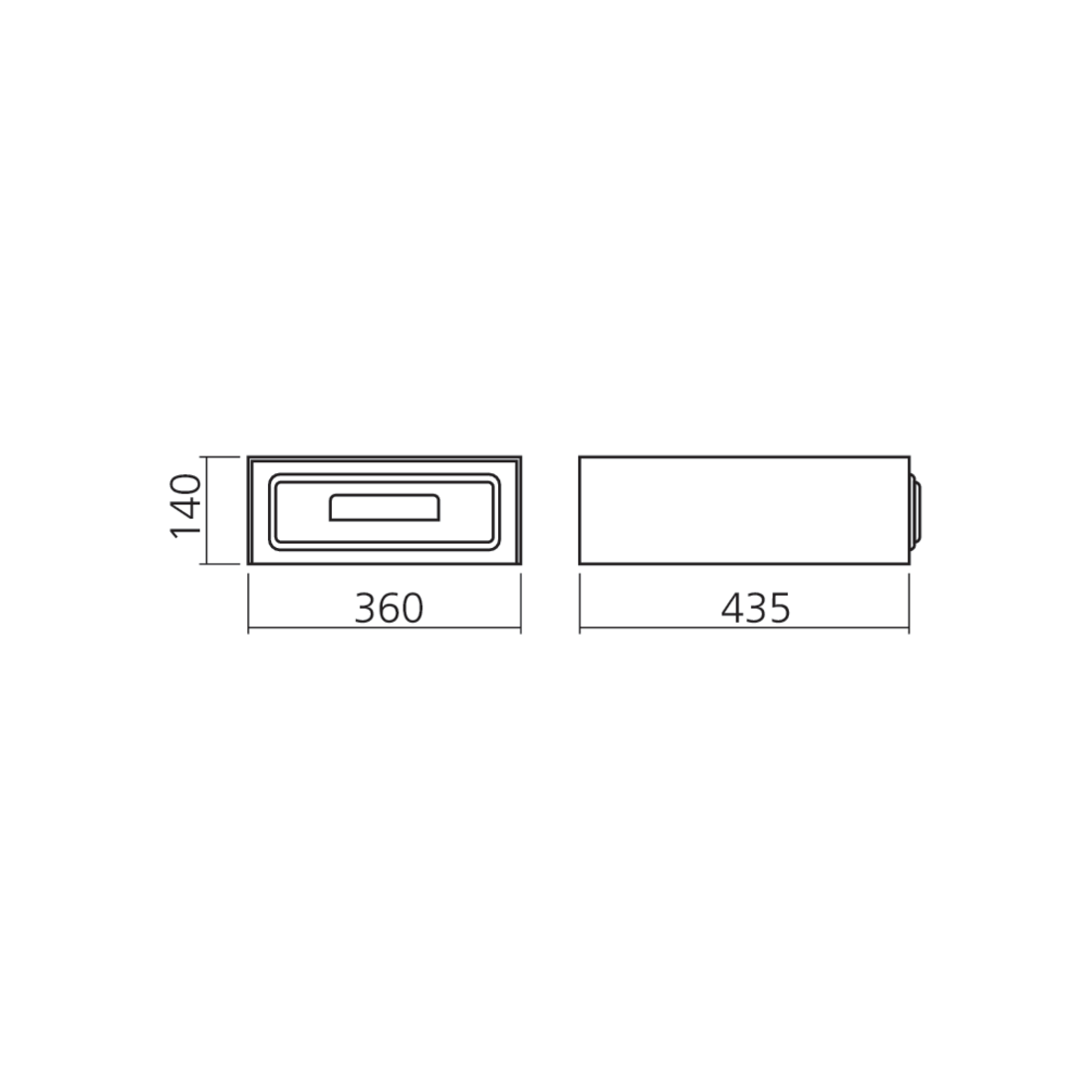 Tiroir marc à café compact à poser coulissant