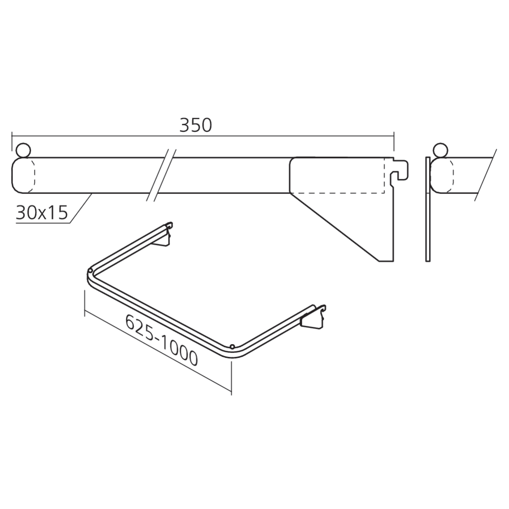 Cadre porte-vêtements