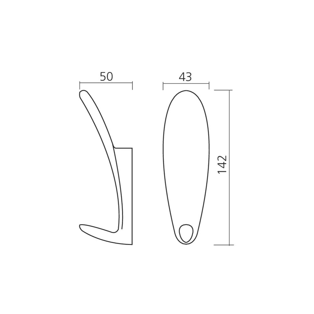 Patère POP grand modèle