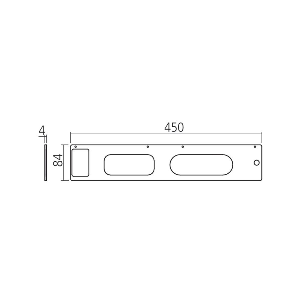 Contreplaque pour charnières