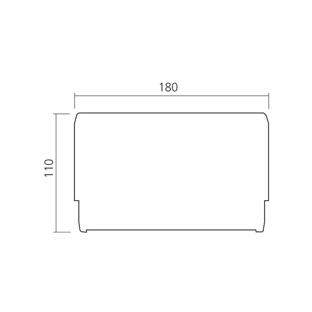 Séparation transversale double