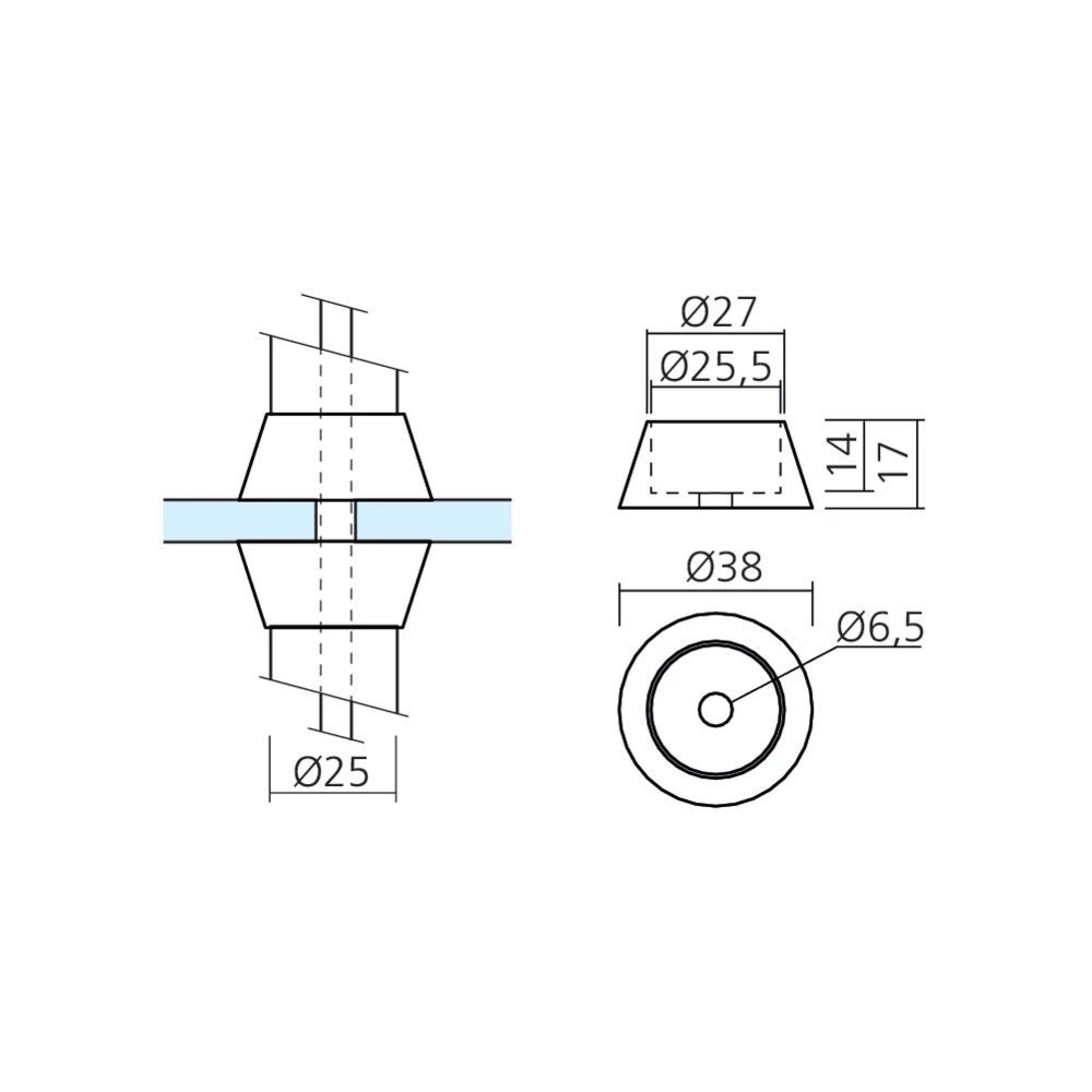 Fixation intermédiaire