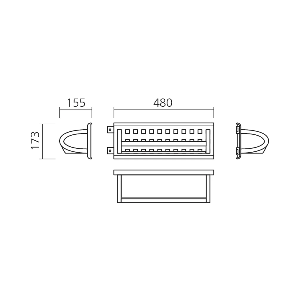 Porte-éponges Vario Alu Line