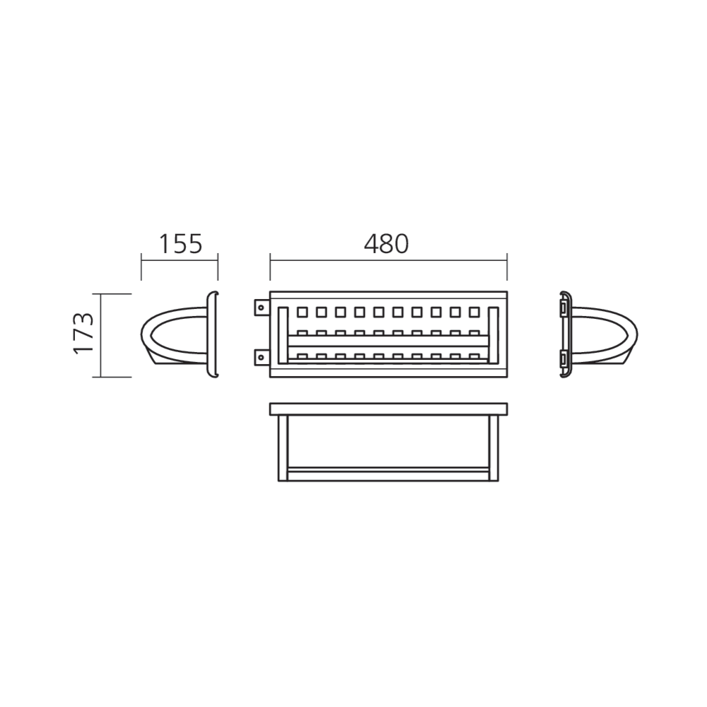 Porte-éponges Vario Alu Line