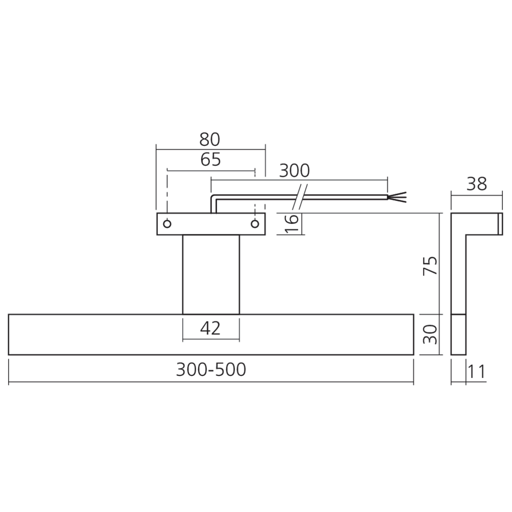 Luminaire de salle de bain Ilex