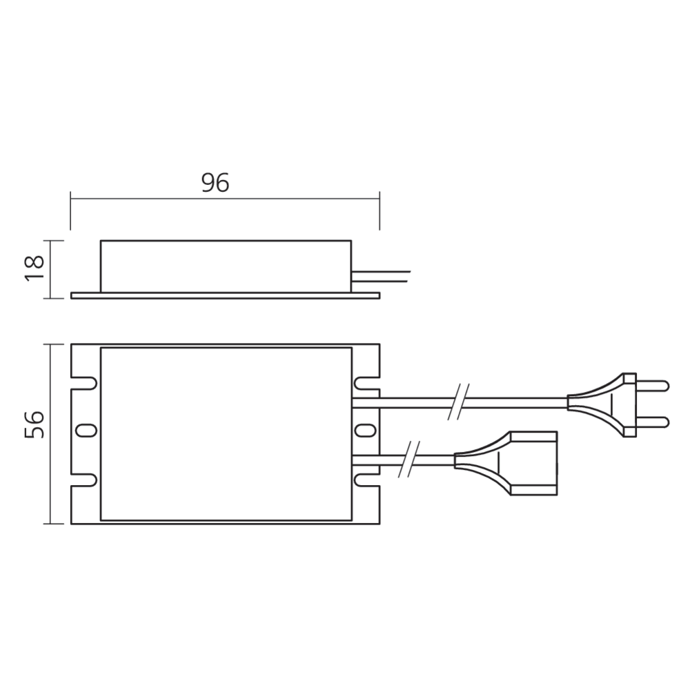 Boîtier interrupteur infrarouge