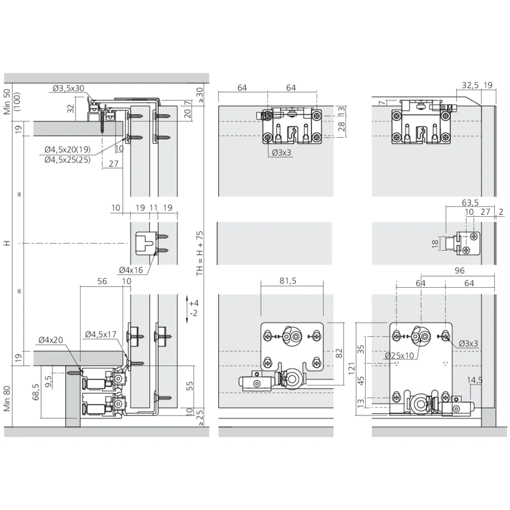 Garniture Combino 50 FS