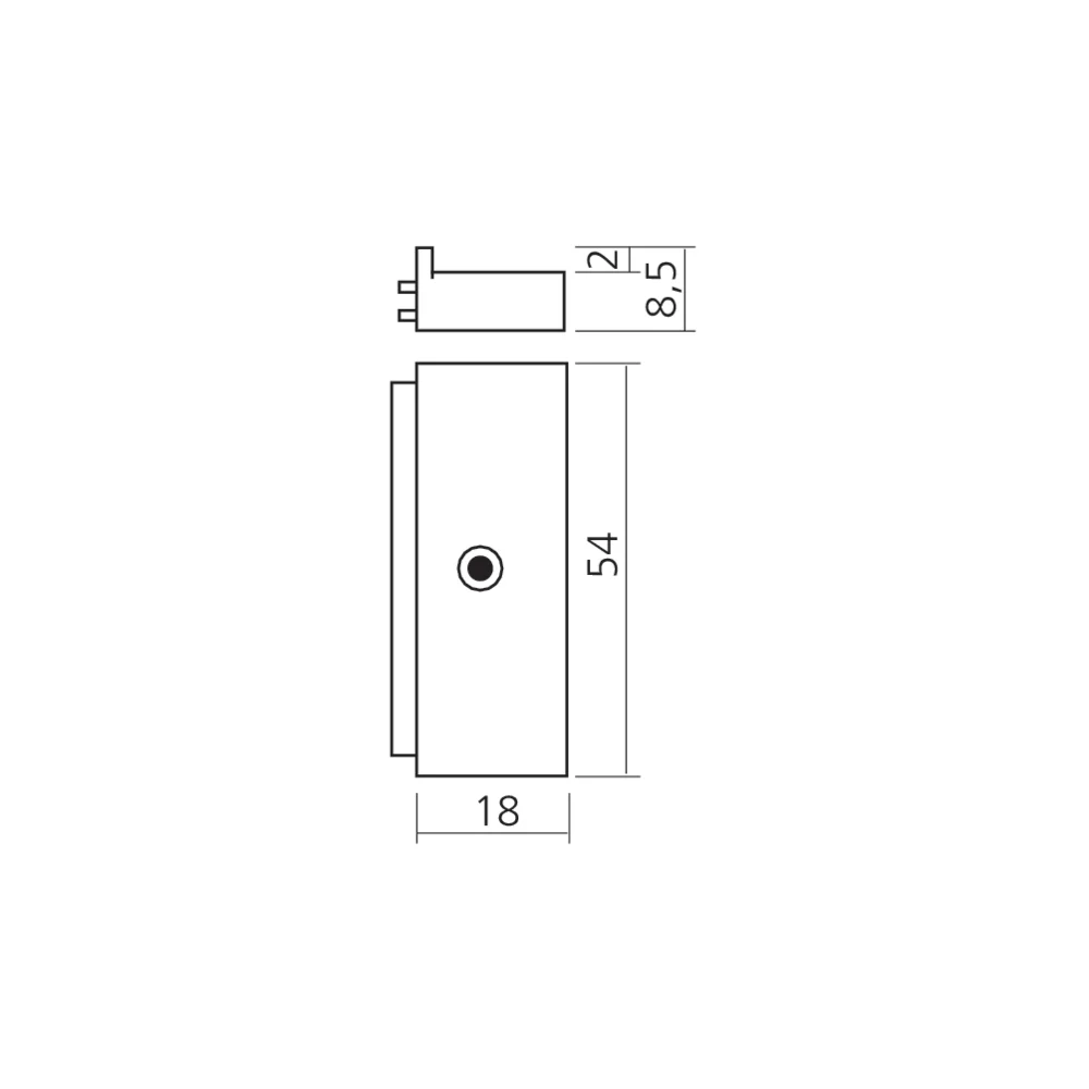 Loqueteau magnétique PLATEX
