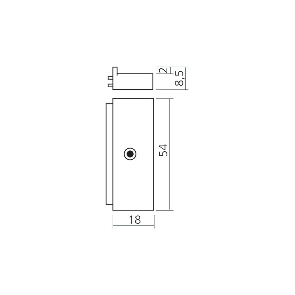Loqueteau magnétique PLATEX