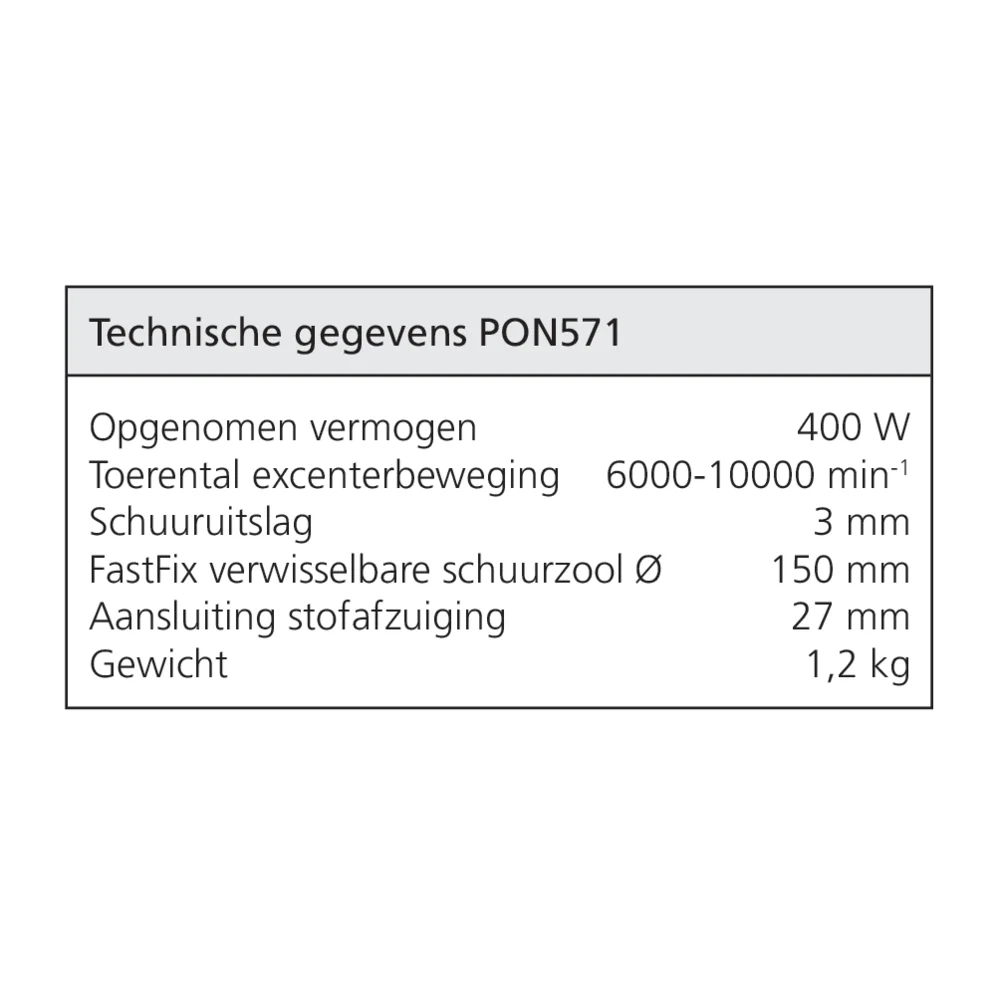 Ponceuse excentrique ETS EC 150/5