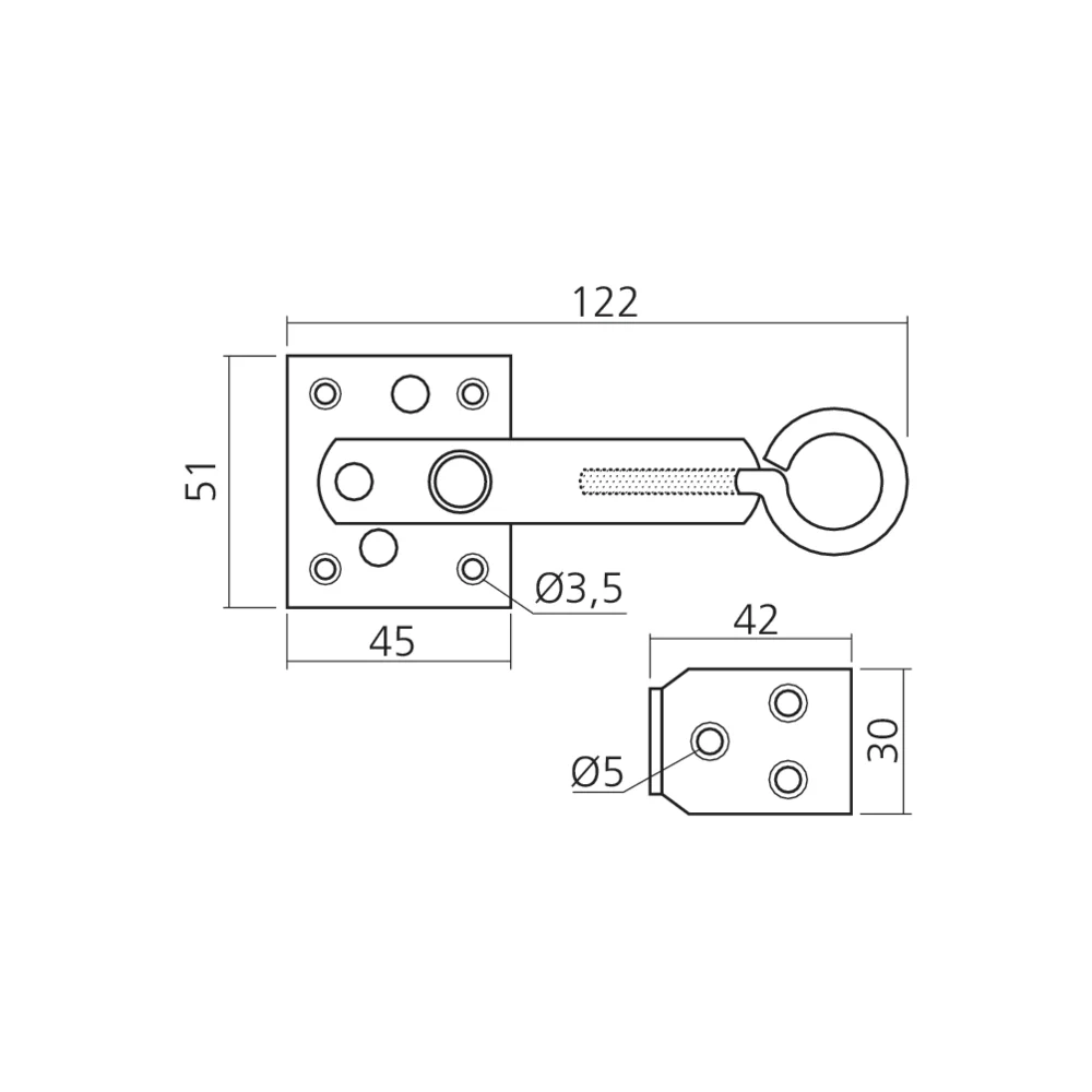 Vis de rappel de table