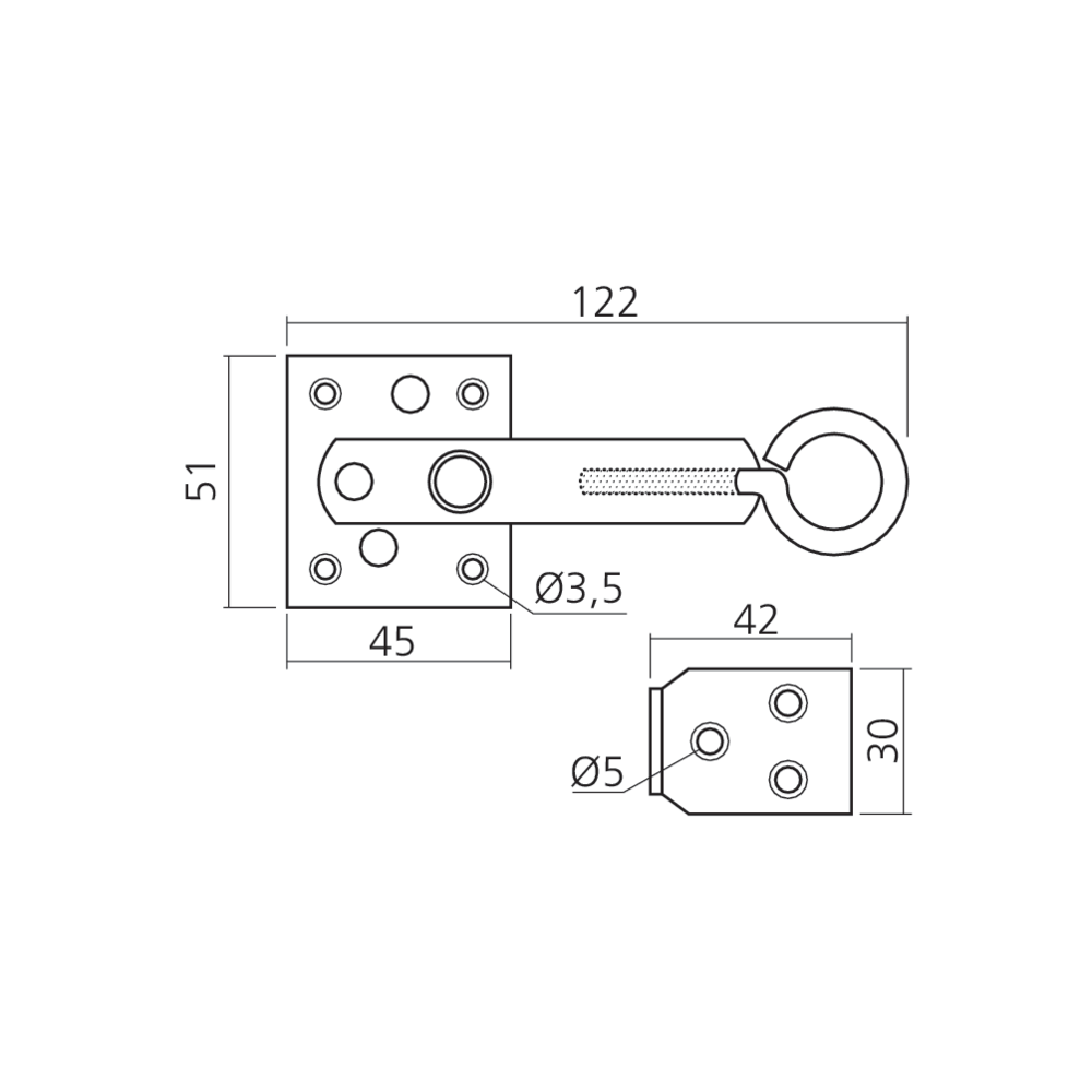 Vis de rappel de table