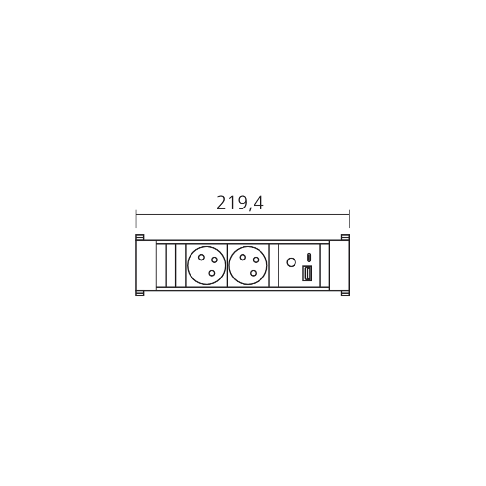 Bloc prises POWER FRAME