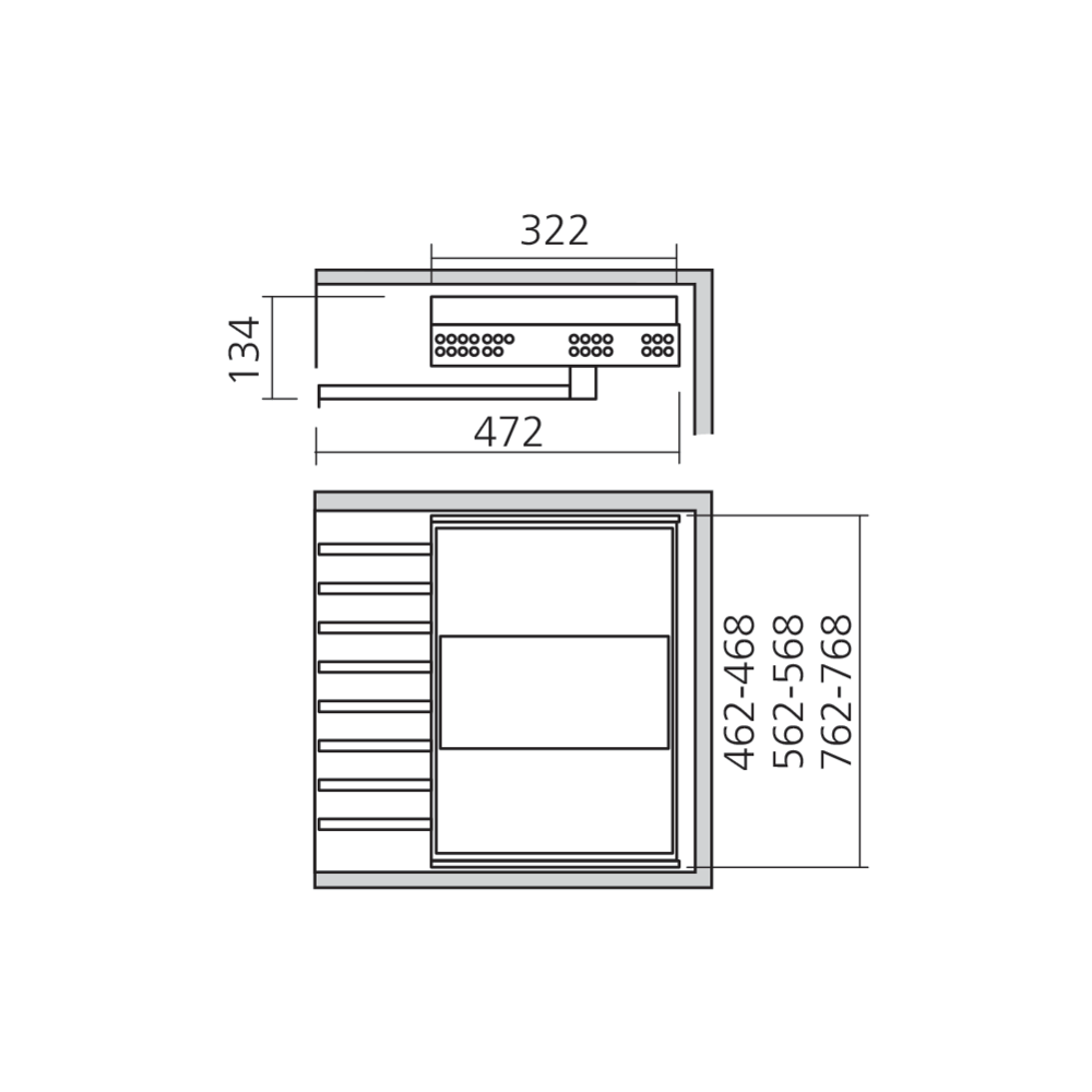 Porte-pantalons et rangement STYLÉA