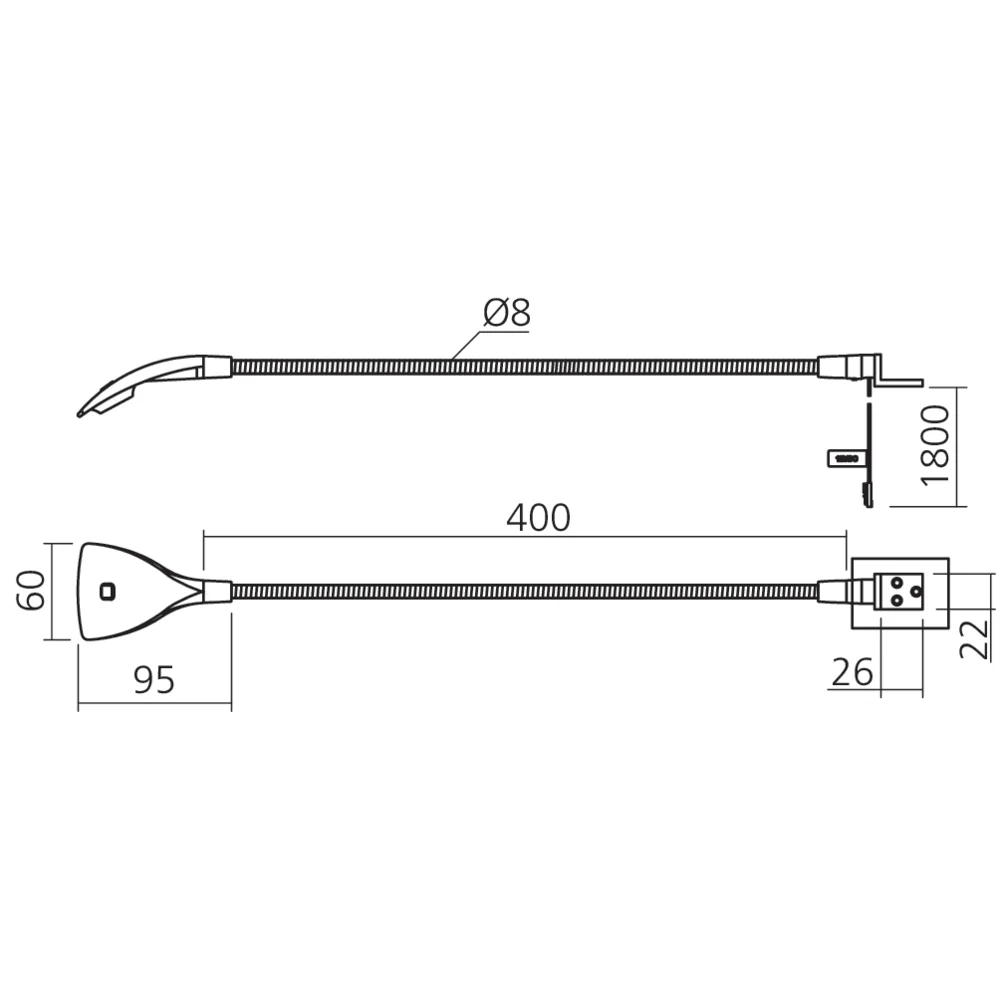 Spot sur flexible Light