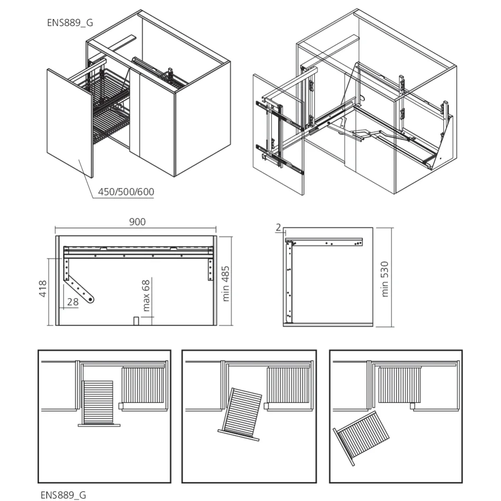 Ensemble d'angle COR Fold