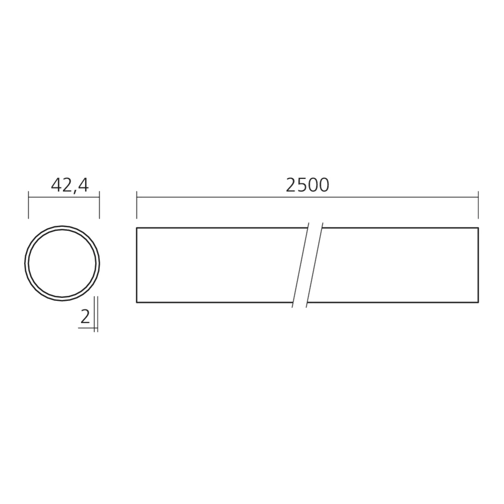 Tube de main courante Q-Line