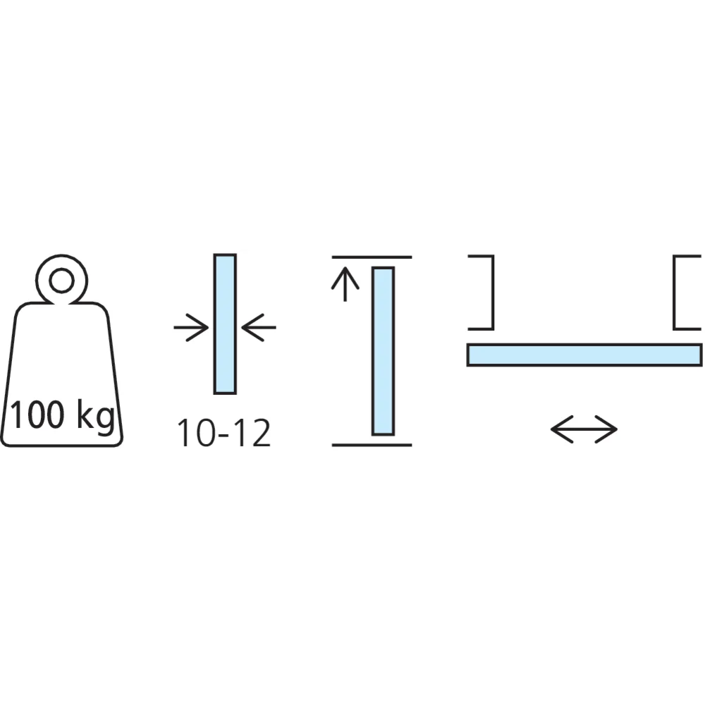 Set de rails et profils FRONT