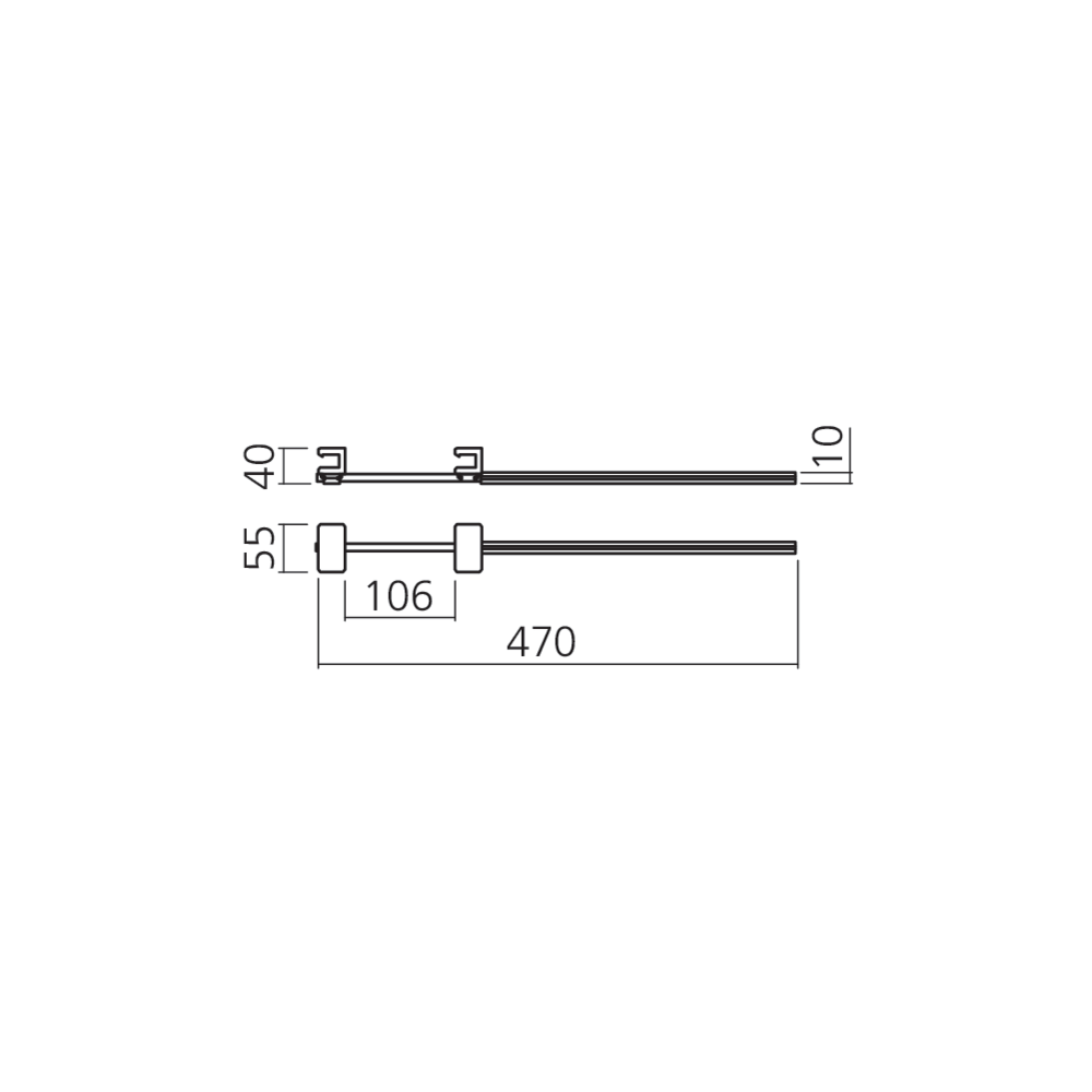 Support pantalon additionnel LINÉA
