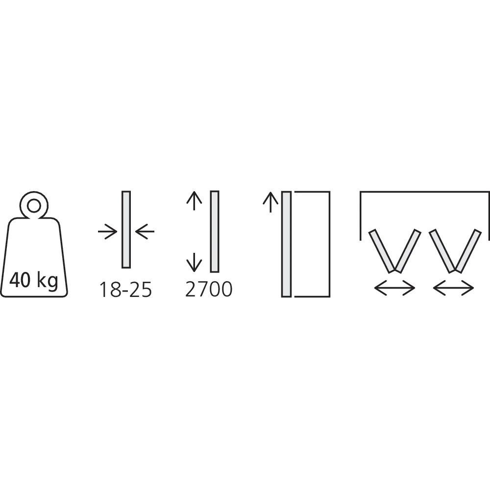 Garniture pour porte PS11