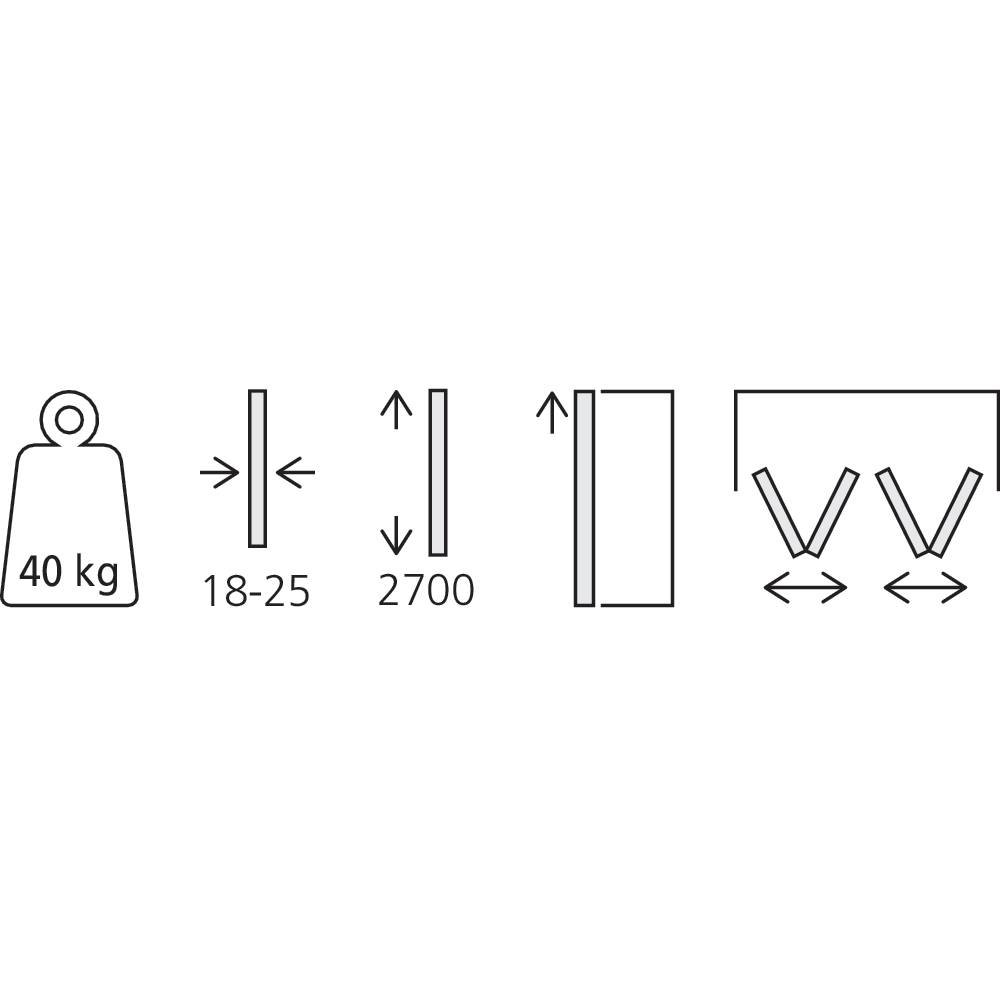 Garniture pour porte PS11