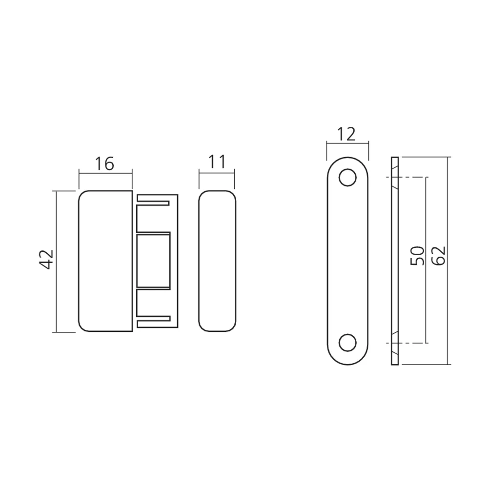 Loqueteau magnétique ELITE