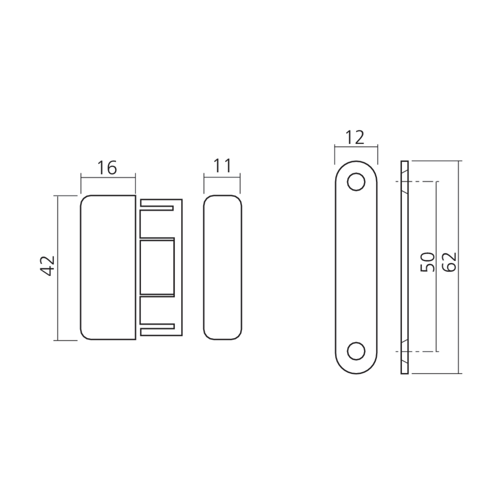 Loqueteau magnétique ELITE