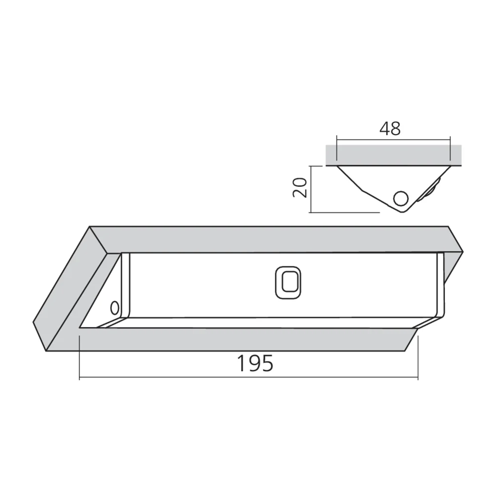 Luminaire en applique 12 V
